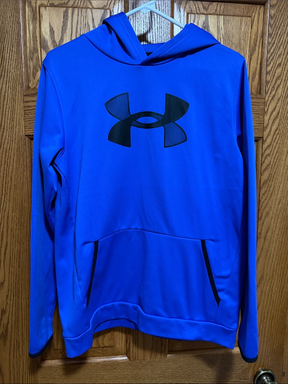 Under Armour Emotion Blue Hoodie with Black Logo